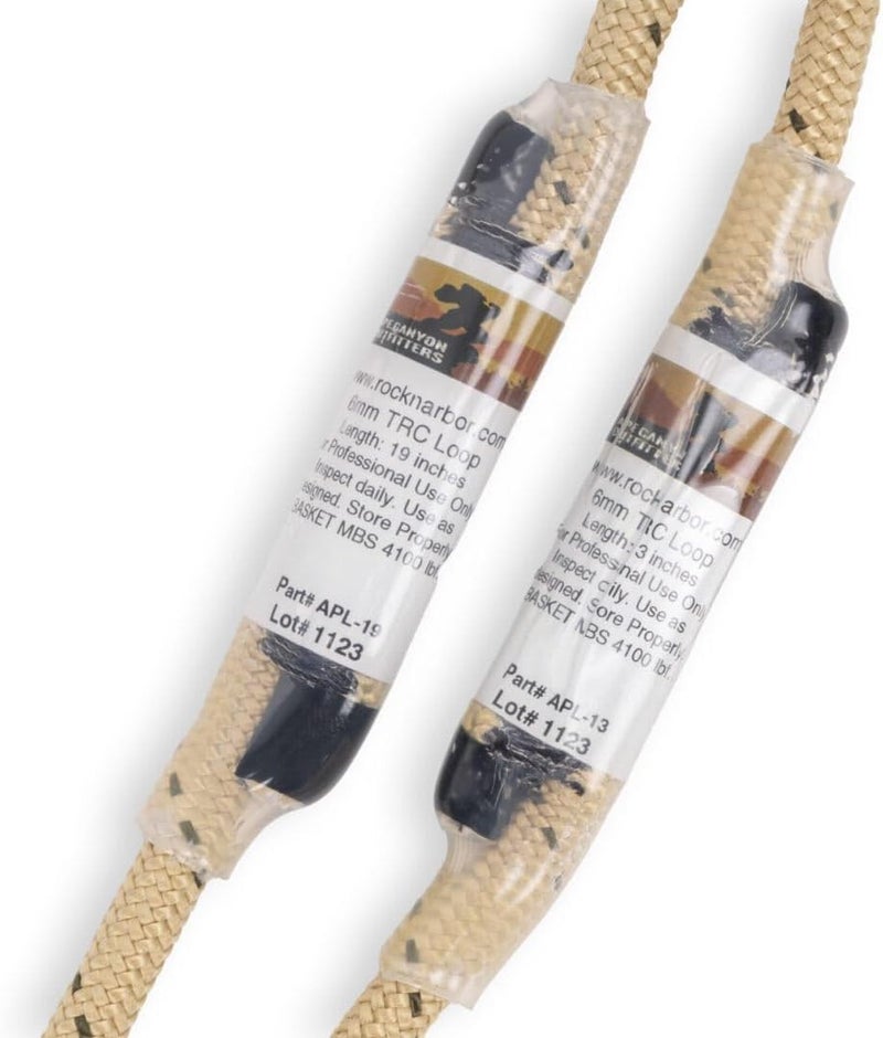 RNA Ape Canyon Outfitters Sewn TRC Prusik Loop - Recommended Prusik Cord for OpLux - Made in USA (13 inch) - Image 2